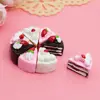 Pretend Play Toy Cake Cake Miniature Dollhouse MIniature DollHouse Cake Simulation Cake Toy Kitchen Kids Toys 6