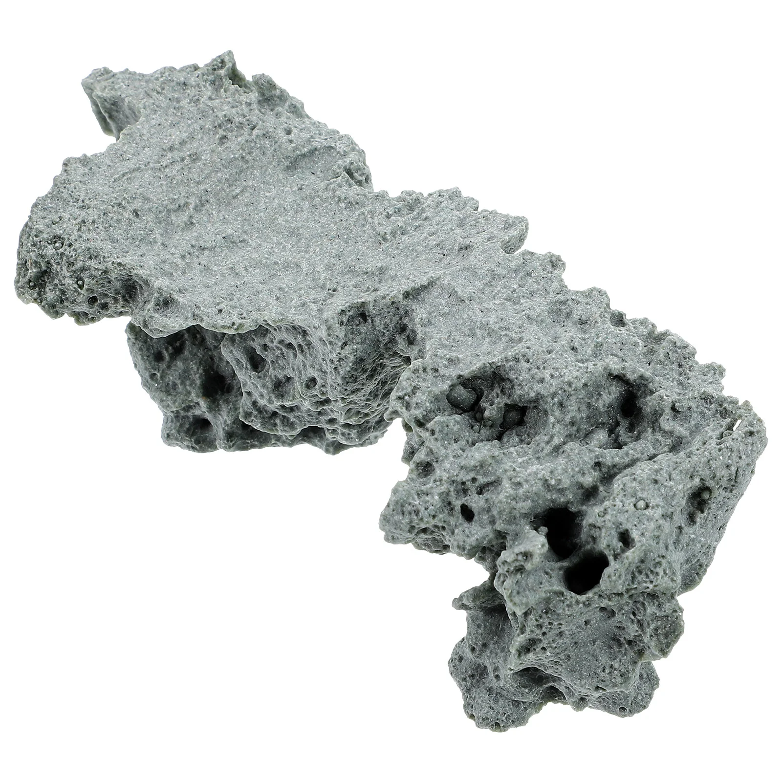 

Aquarium Mountain Decoration Underwater Ornament Artificial Rockery Bridge Statue