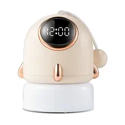 Lampe de Projection ciel étoilé LED Portable, horloge USB, veilleuse, lumière ambiante, lampe de chevet, Protection des yeux, outil pour la maison 