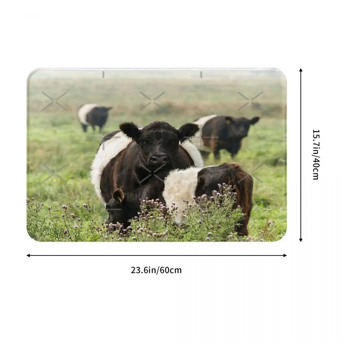 Фото Детский коврик с поясом Galloway для коров, уличный коврик для ванной, коврик для ног, коврик для ванной, ковер, дверной коврик №2