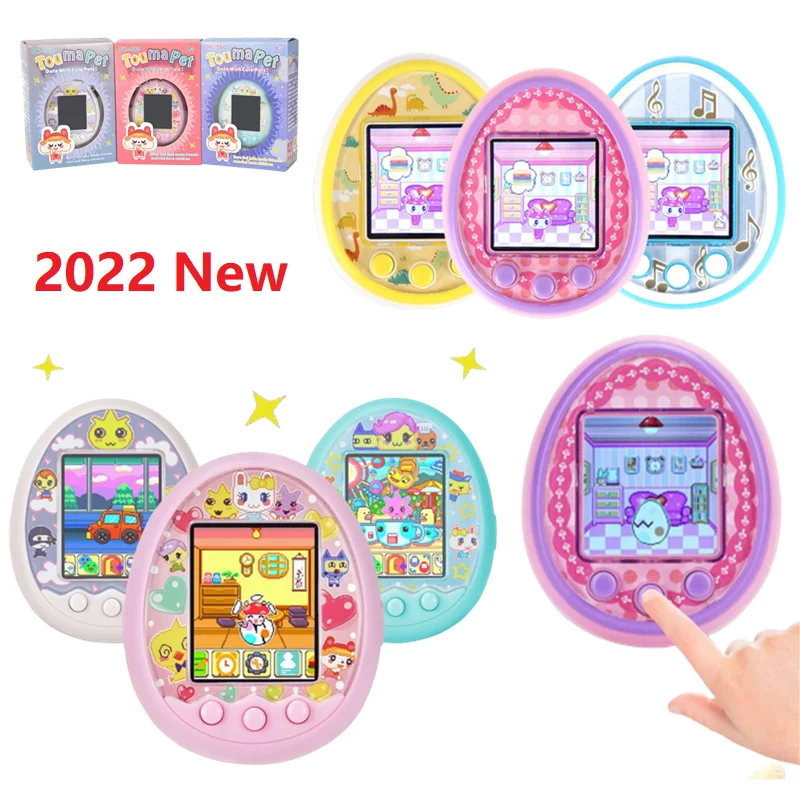 

Tamagotchis Funny Kids Electronic Pets Toys Nostalgic Pet In One Virtual Cyber Pet Interactive Toy Digital Screen E-pet Color HD