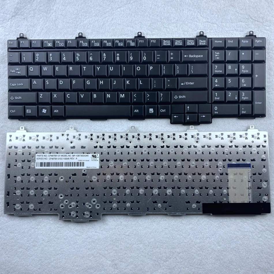 

Клавиатура US для ноутбука Fujitsu CP487591-01 MP-10B73003D85 US