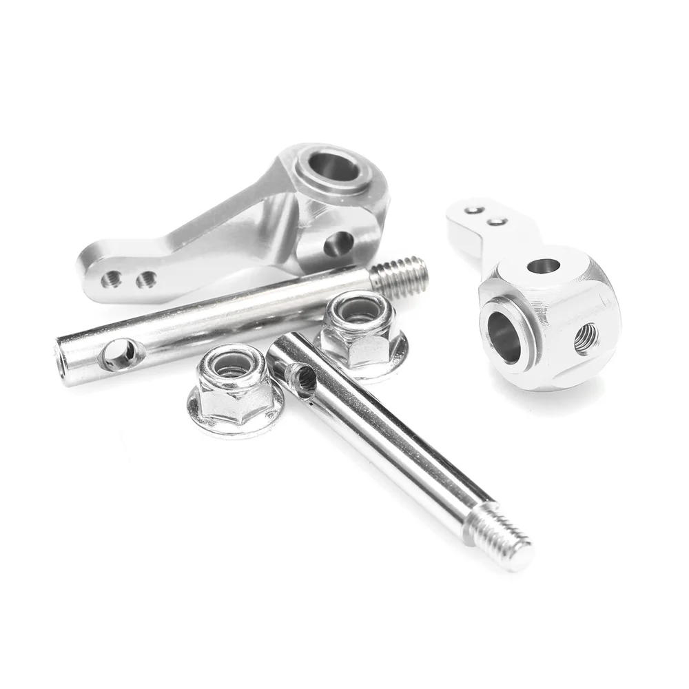 Kit Braț de Articulație Față din Aluminiu pentru Tamiya CW01 Lunchbox RC