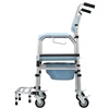 Wholesale Chinese Supplier Commode Shower Chair Bedside Commode Chair Portable Rolling Toilet Seat Chair 4