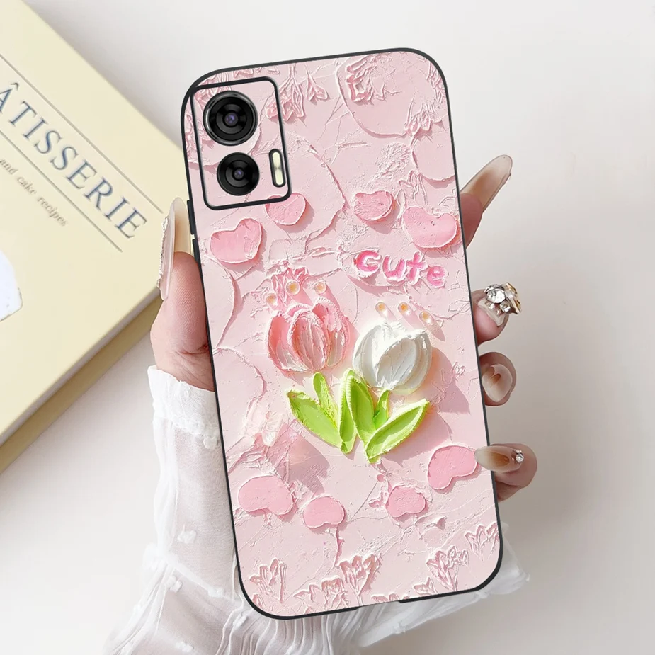 Cute Panda Cartoon Shockproof Soft TPU Phone Case for Motorola Edge 30 Lite
