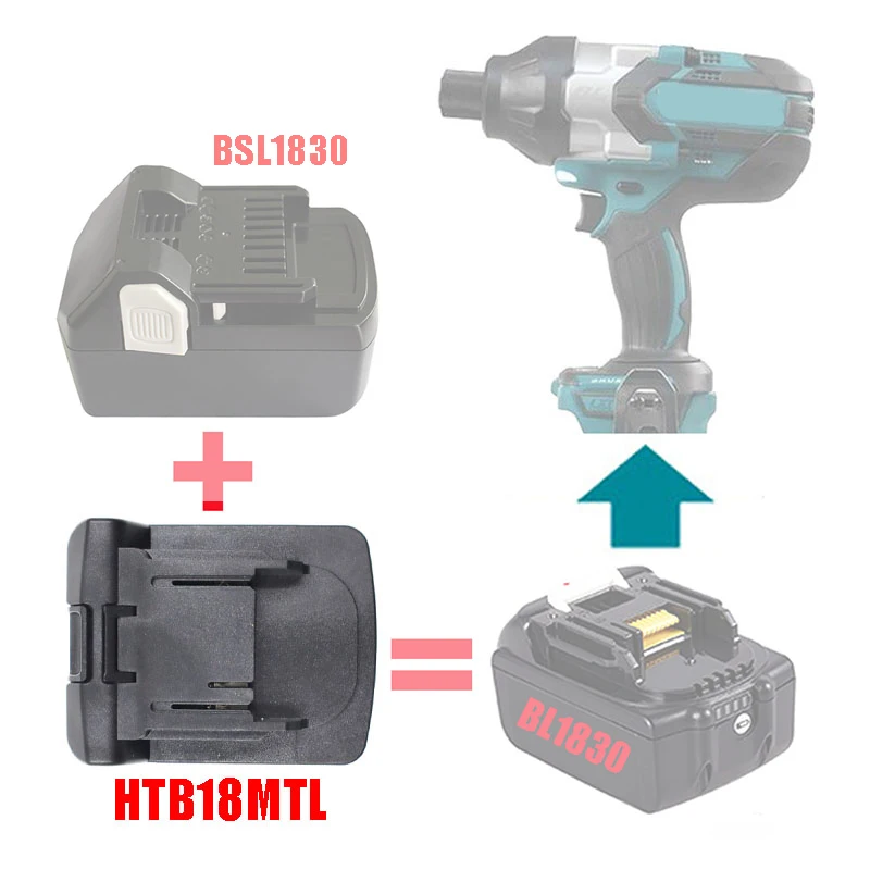 Universal 18V Li-ion Battery Adapter Converter