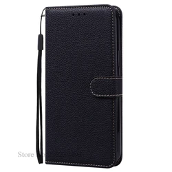 Premium Wallet Leather Case with Silicone Cover - Elegant and Durable Phone Protection for Oneplus 7T (Black)
