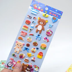 Adorable Rilakkuma Bear Kawaii Stickers for Scrapbooking & DIY Journals (2)