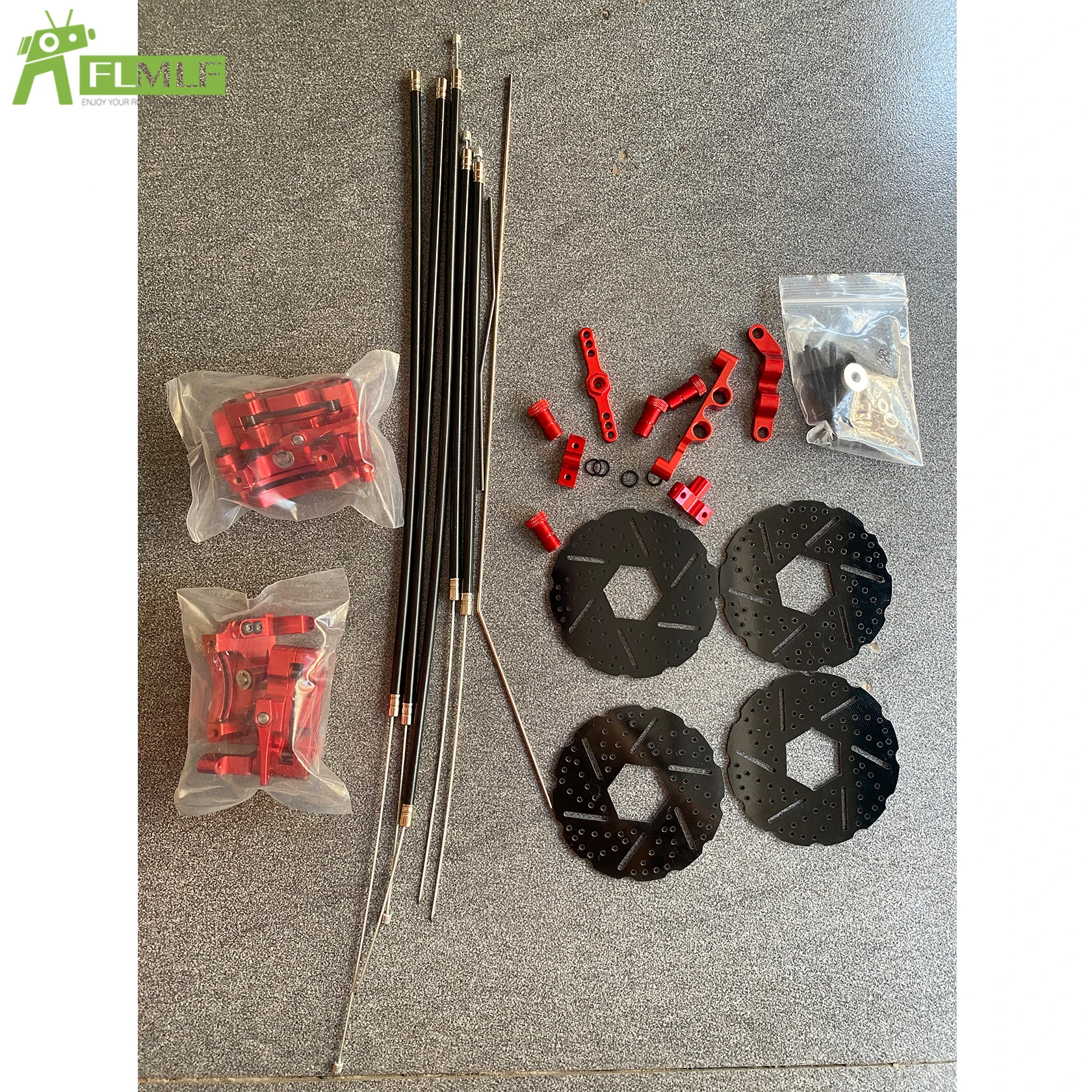 Kit Cavo Freno Posteriore In CNC Per RC Car 1/5 HPI Rovan KM Baja 5B