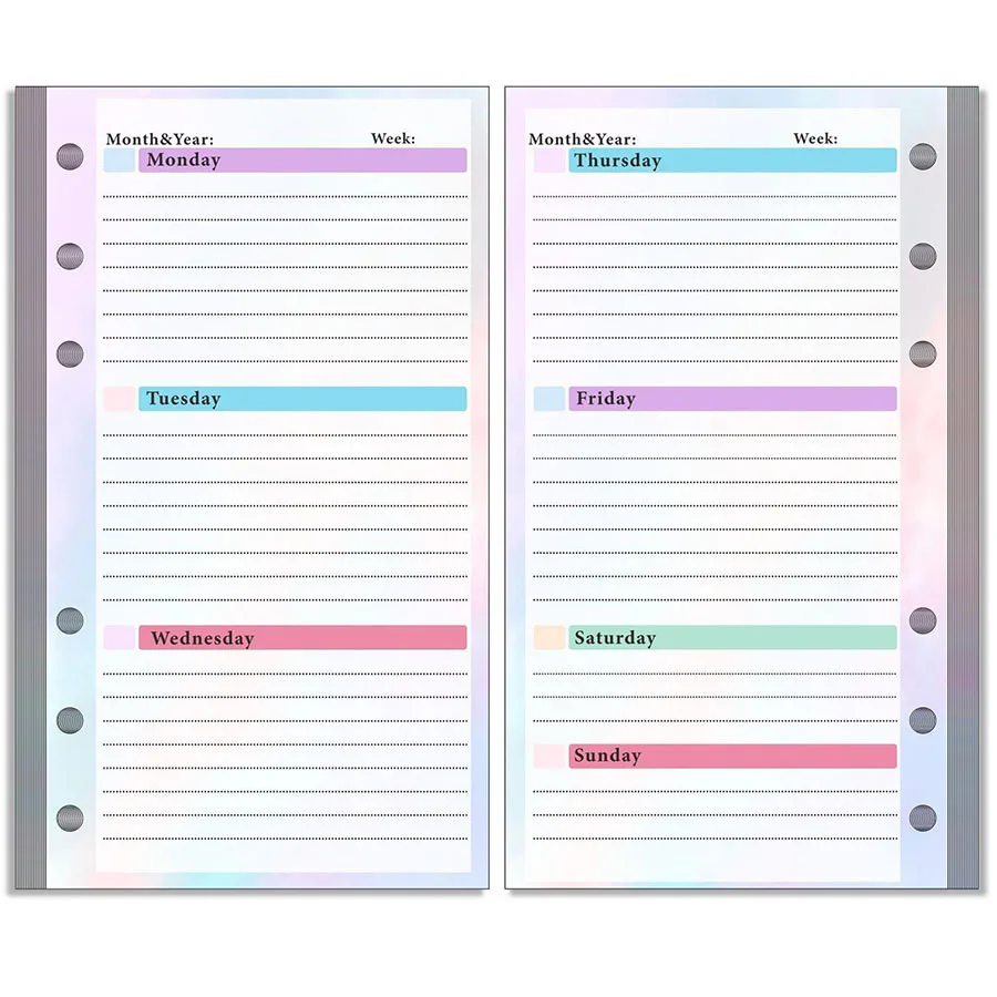 Рисунок 6 - 82 листа листовой бумаги с 6 отверстиями