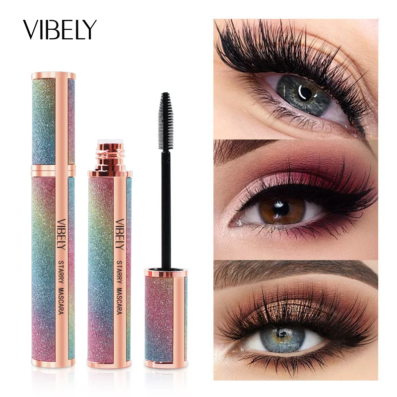 Il mascara Starry Sky Long è denso, incurvante, impermeabile, a lunga durata, resistente al sudore e non sbava._voghion.com