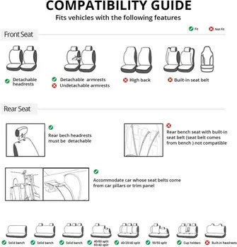 Universal Full Car Seat Covers 6