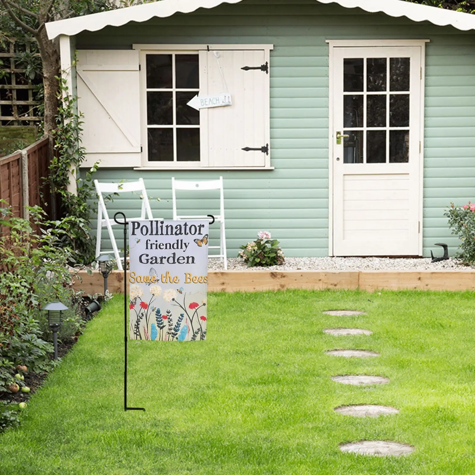 The Bee Spring Garden Flag | Gifts Flash