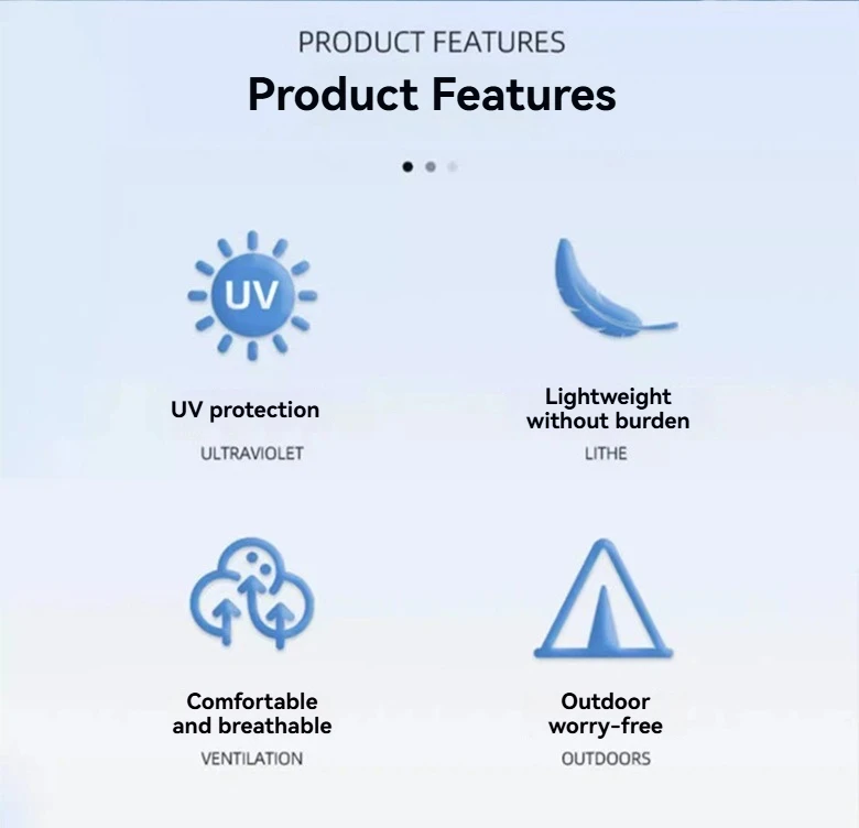 Description Picture 3 of itemOutdoor Travel Sun Hats Fishing Sun Protection Hats Wide-brimmed Sun Hats Fisherman Hats Men's Summer Uv Protection