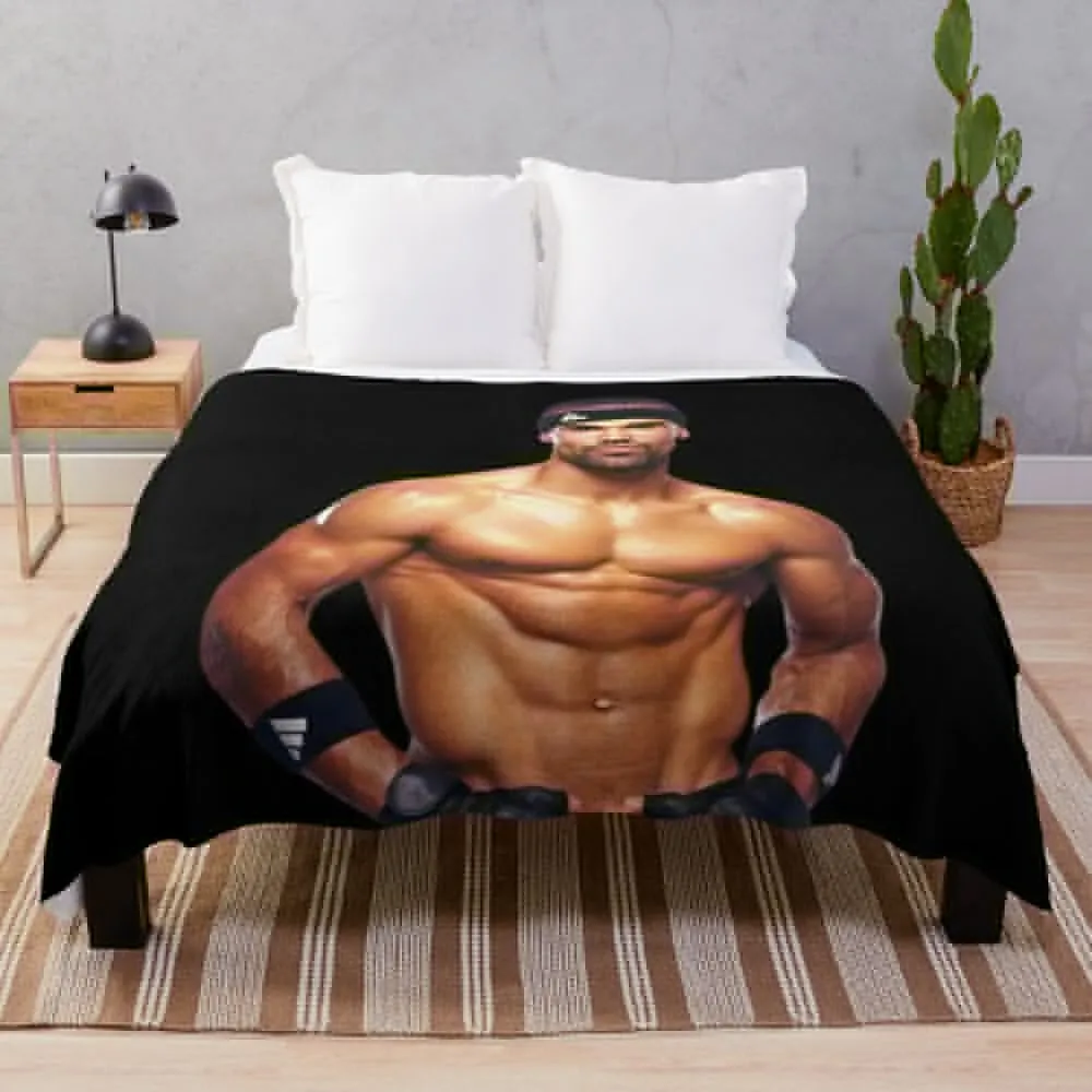

Shemar Moore Throw Blanket warm for winter Multi-Purpose Bed linens Blankets