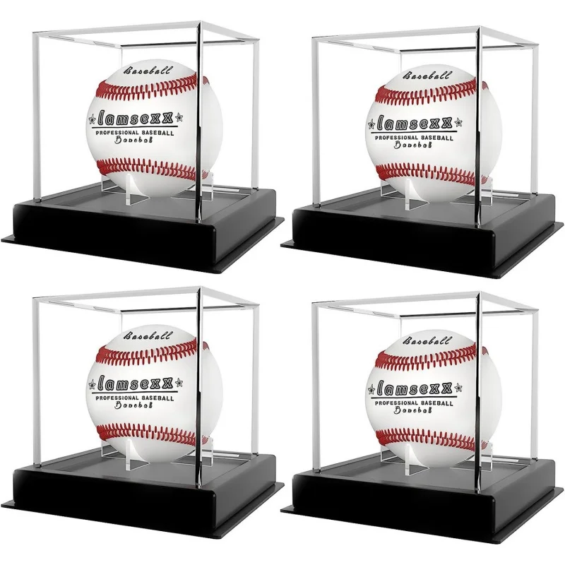 Acrylic Baseball Box Display Golf Tennis Ball Transparent Case For Souvenir Storage Box baseball storage box
