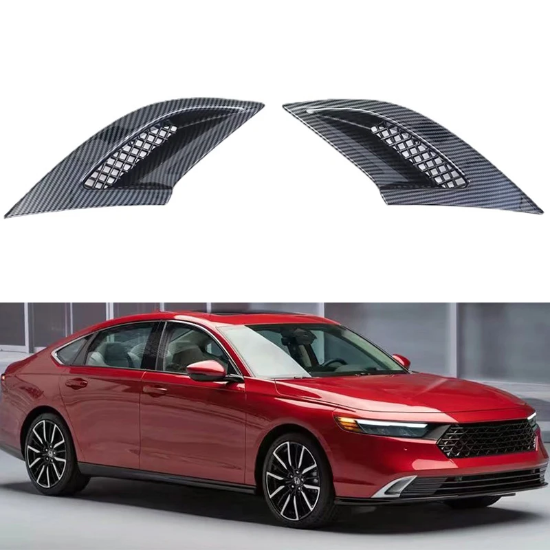 

ABS Chrome Car Front Fog Light Lamp Cover Trim Car Exterior Accessories For Honda Accord 2023