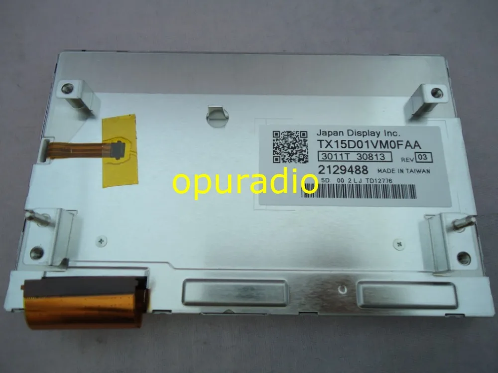 Original Top quality LCD DISPLAY TX15D01VM0FAA SCREEN module 2129488 JAPAN for mercedes C series car audio radio navigation |