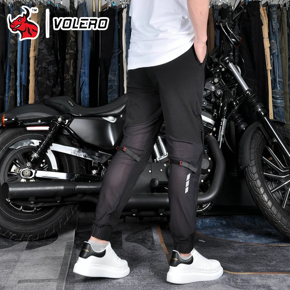 여름 오토바이 사이클링 바지 남성과 여성 통기성 방풍 따뜻하고 충격 방지 긴 바지 야외 승마 카고 바지