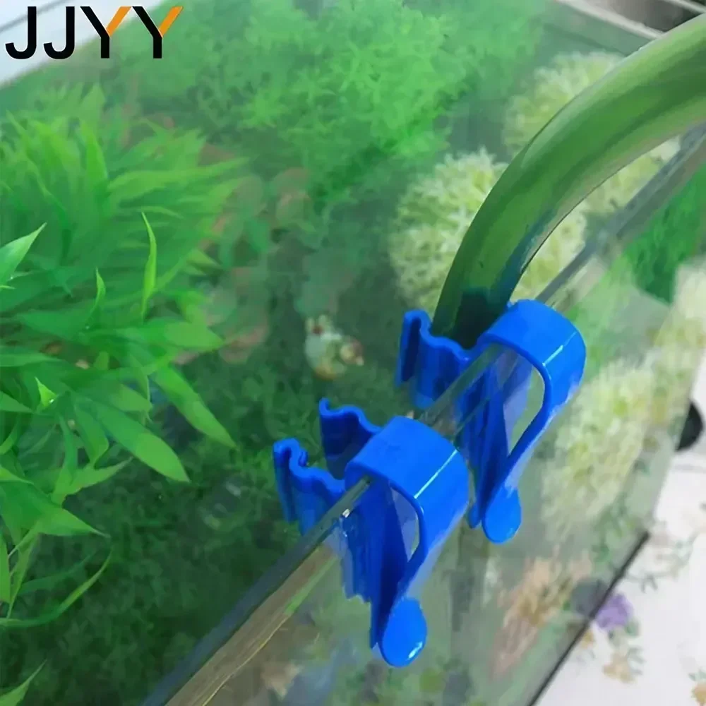 Description Picture 4 of item1PC Aquarium Water Pipe Clip Fish Tank Hose Holder Straight Tube Clamp Fixed Clip for Fish Tank Filter Accessories Pet Supplies