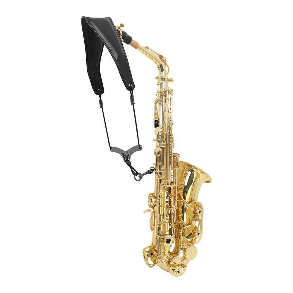 

Профессиональный кожаный ремешок, регулируемый для тенор альт Sax с вращением на 360 градусов