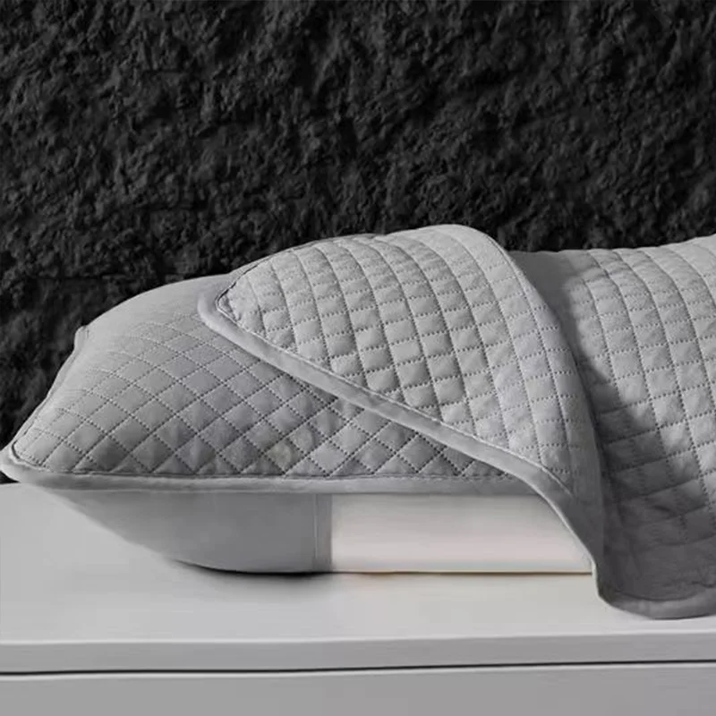 Clip Pillow Cover Head oil Isolation layer Pillow Case Protector Waterproof Anti Mite Pillow Core Protection (No Pillow) 72X45cm 2