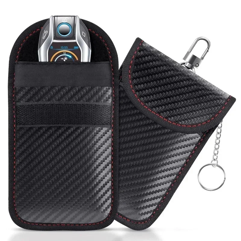 Car Key Signal Blocker Case Faraday Cage Fob Pouch Keyless Blocking Bag Low Price 1 PC Car Key Signal Blocker Faraday Bag