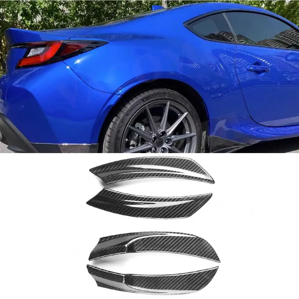 

Carbon Fiber Car Fender Flares Arches Wheel Eyebrows Mudguard Lip Protector Cover Mud Guard For Toyota GR86 Subaru BRZ 2021+