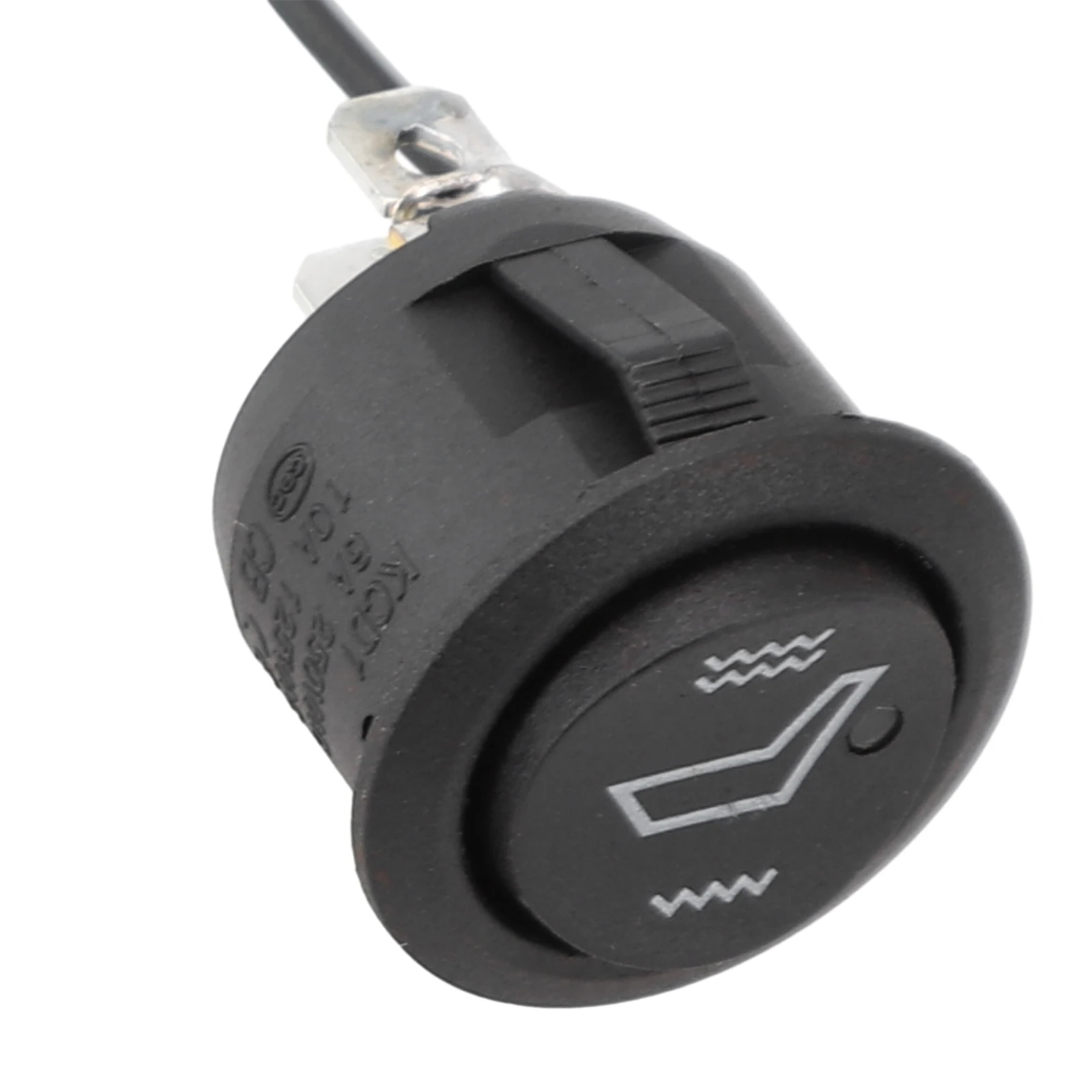 1Pc Car Auto Seats Heater Switch Suitable For Winter Season Plastic 3Pin Round Heated Rocker Hi/Low Off Control 12V For All Cars