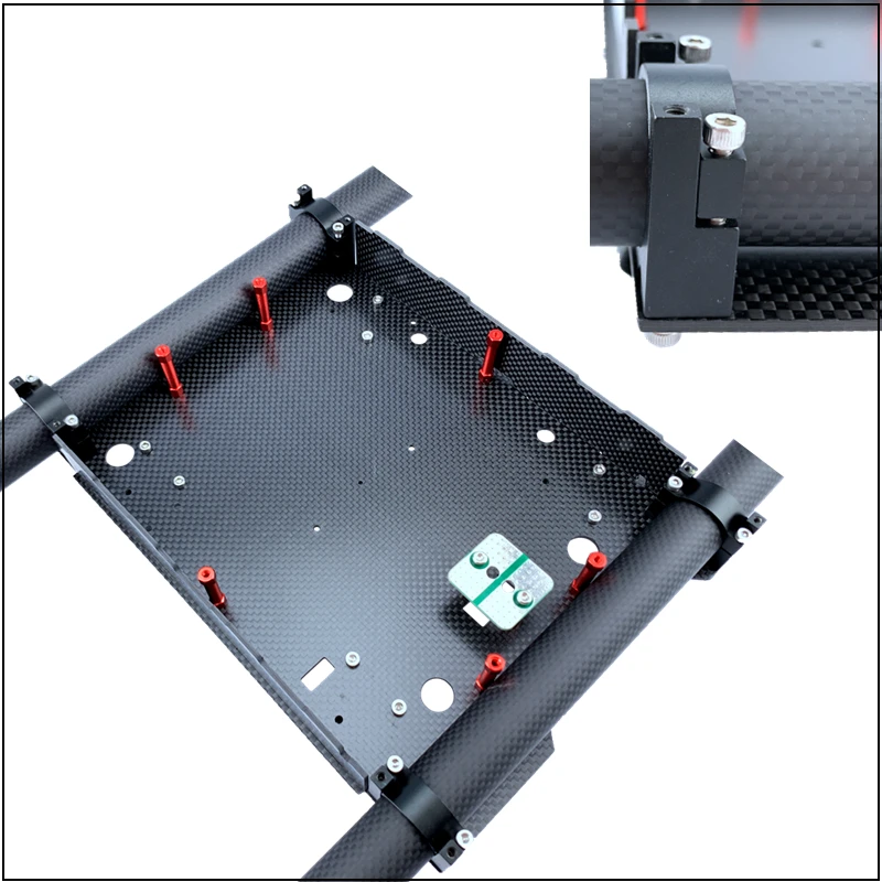 XAERO OD25 25mm Aluminium-Motorhalterung Rohrklemme für Drohnen-Rohrbefestigung