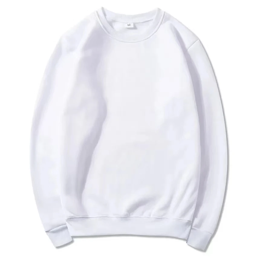 Spring and Autumn Fashion Brand Solid Color Round Neck Long sleeved Sweater for Men and Women's Fashion Casual Sports Shirt