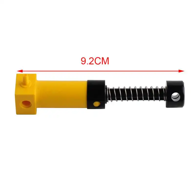16pcs/set Pneumatic Blocks Kit Pneumatic Switch Air Pump Hose Barometer Air Tank Hose Connector Compatible with Legoeds,pneumatic blocks kit