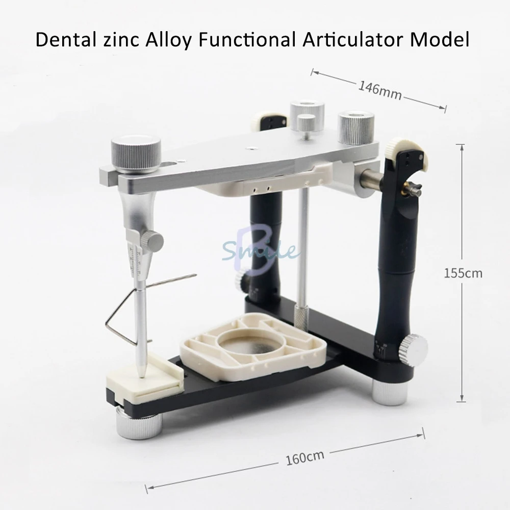 

1set Dental zinc Alloy Functional Articulator Model Bite fiting Face Bow for Stone Model Work dental equipment for dentist