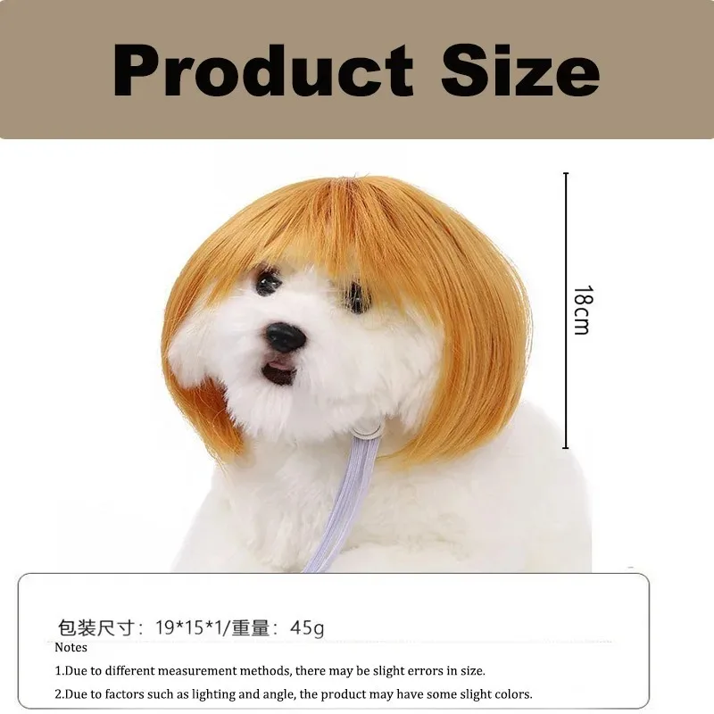 Funny Pet Costume Wig 6