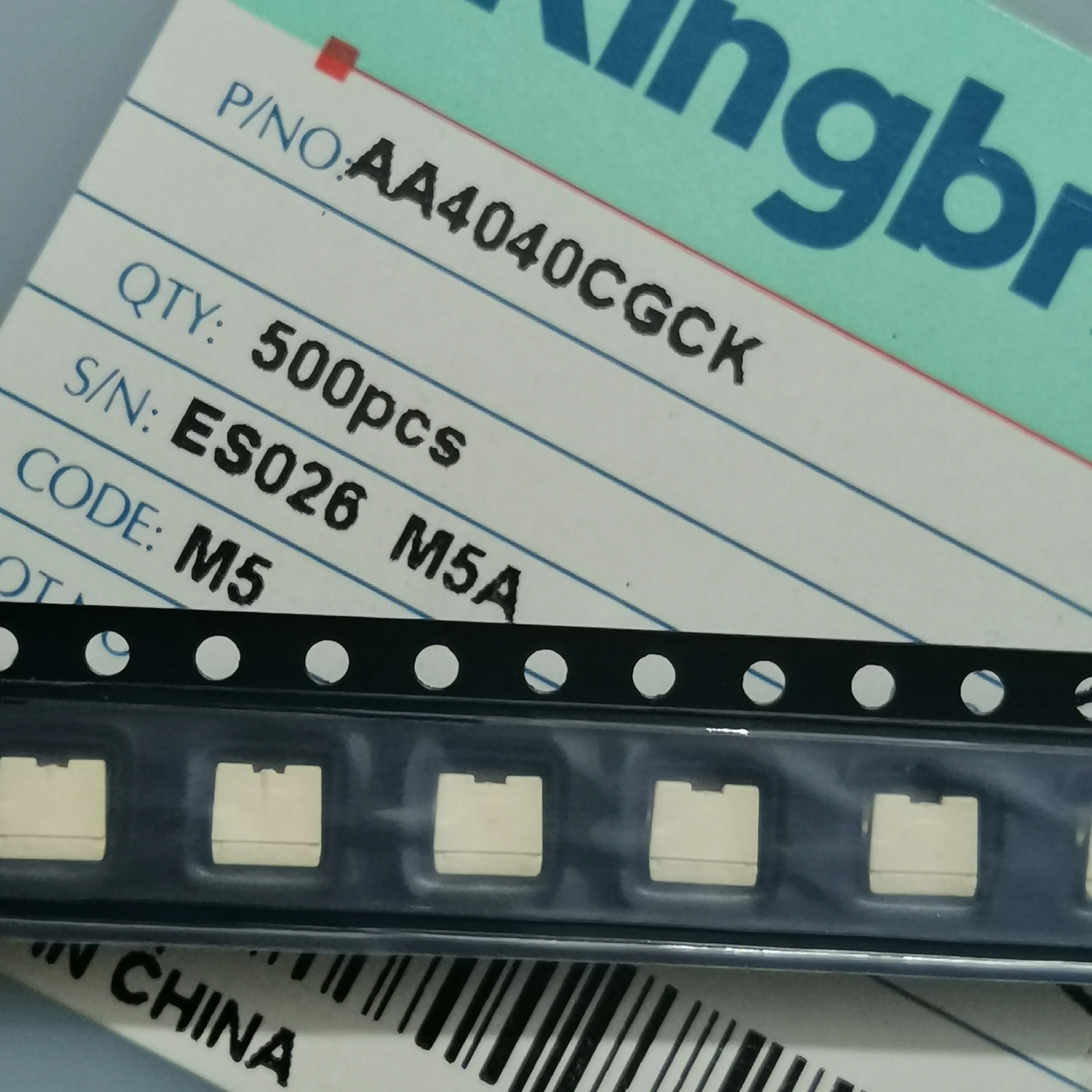 50Pcs/AA4040CGCK 4040 측면 녹색 노란색-녹색 백라이트 슈퍼 밝은 LED