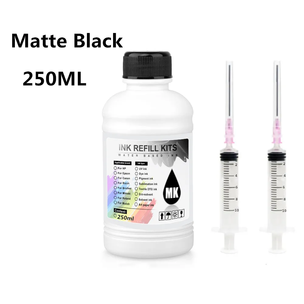 250ml Refill Dye Ink HP Canon Epson Brother Printer and Ink Cartridges HP 301 302 304 305 Canon 845 846 445 446 815 816
