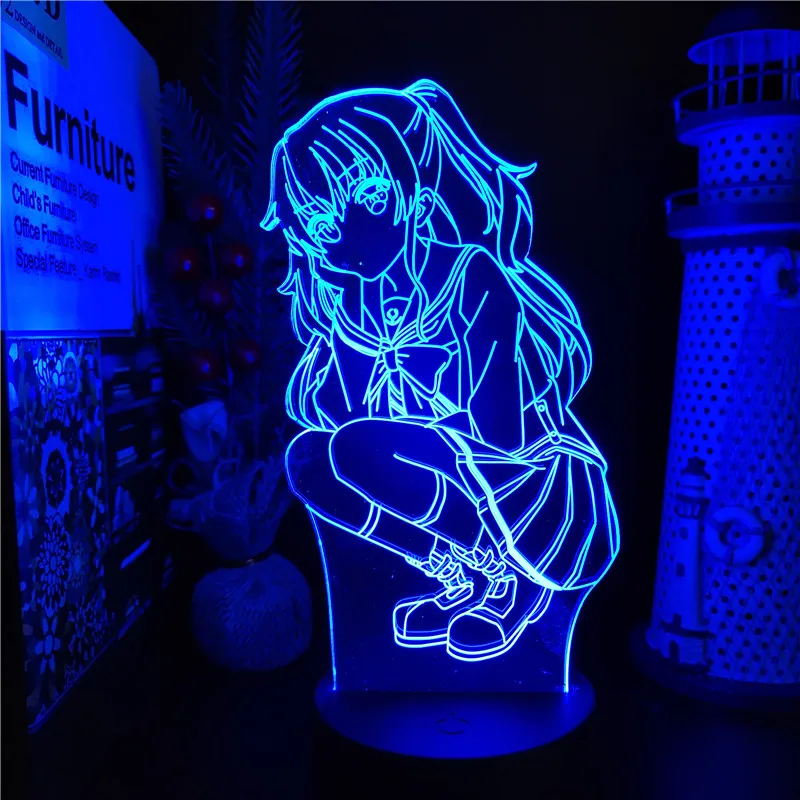 

Anime Charlotte Nao Tomori 3D Lamp Acrylic Led Night Light For Kids Bedroom Decor Table Illusion Lamparas Manga Birthday Gifts