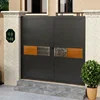 Villa Courtyard Gate, Garden Entrance Gate, Single and Double Door, Made of Iron/stainless Steel Material, Customized Size 2