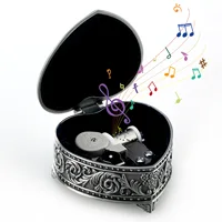Sinzyo Davy Jones Metal Wind Up Antique Jewelry Musical Boxes Christmas Birthday Valentine's Day Gift 2