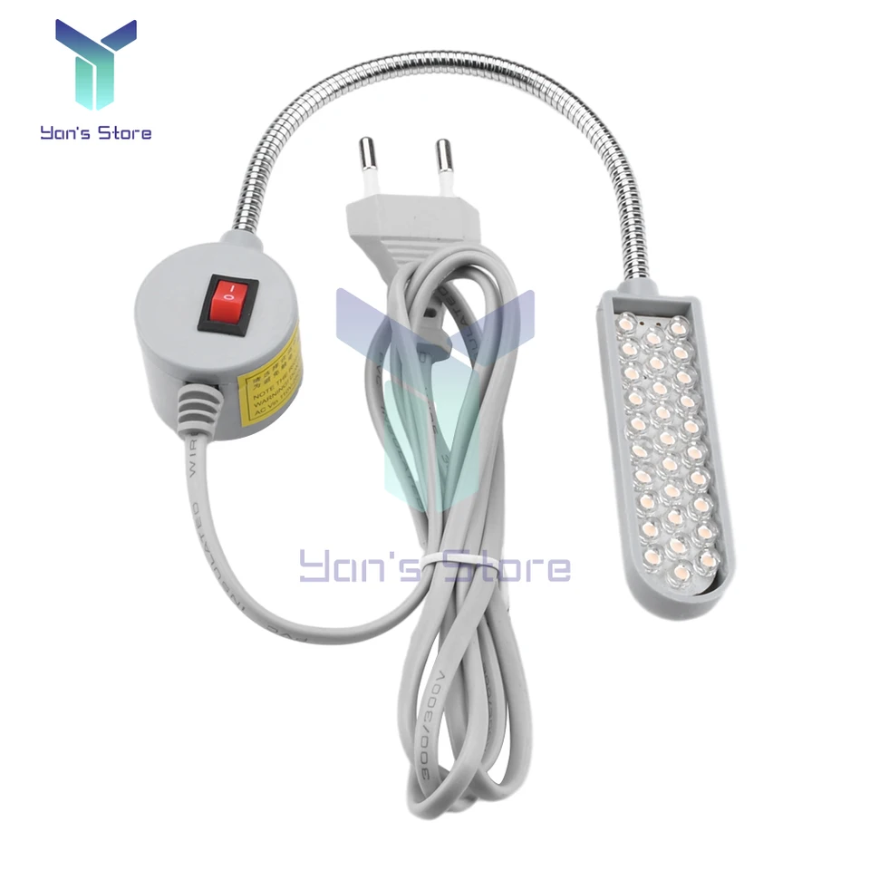 Lampada per macchina da cucire a 30 LED Lampada a LED Tubo flessibile flessibile a base fissa per lavori domestici – acquista a prezzi convenienti sul marketplace