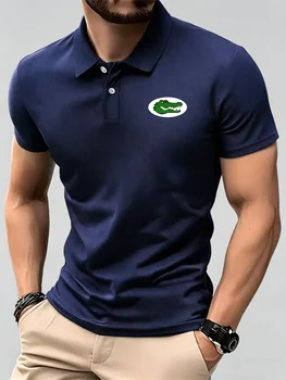 Polo Piqué da Uomo, Casual, per Ufficio, Estiva, a Maniche Corte, T-shirt per Lavoro, Sport all'Aperto, Top alla Moda