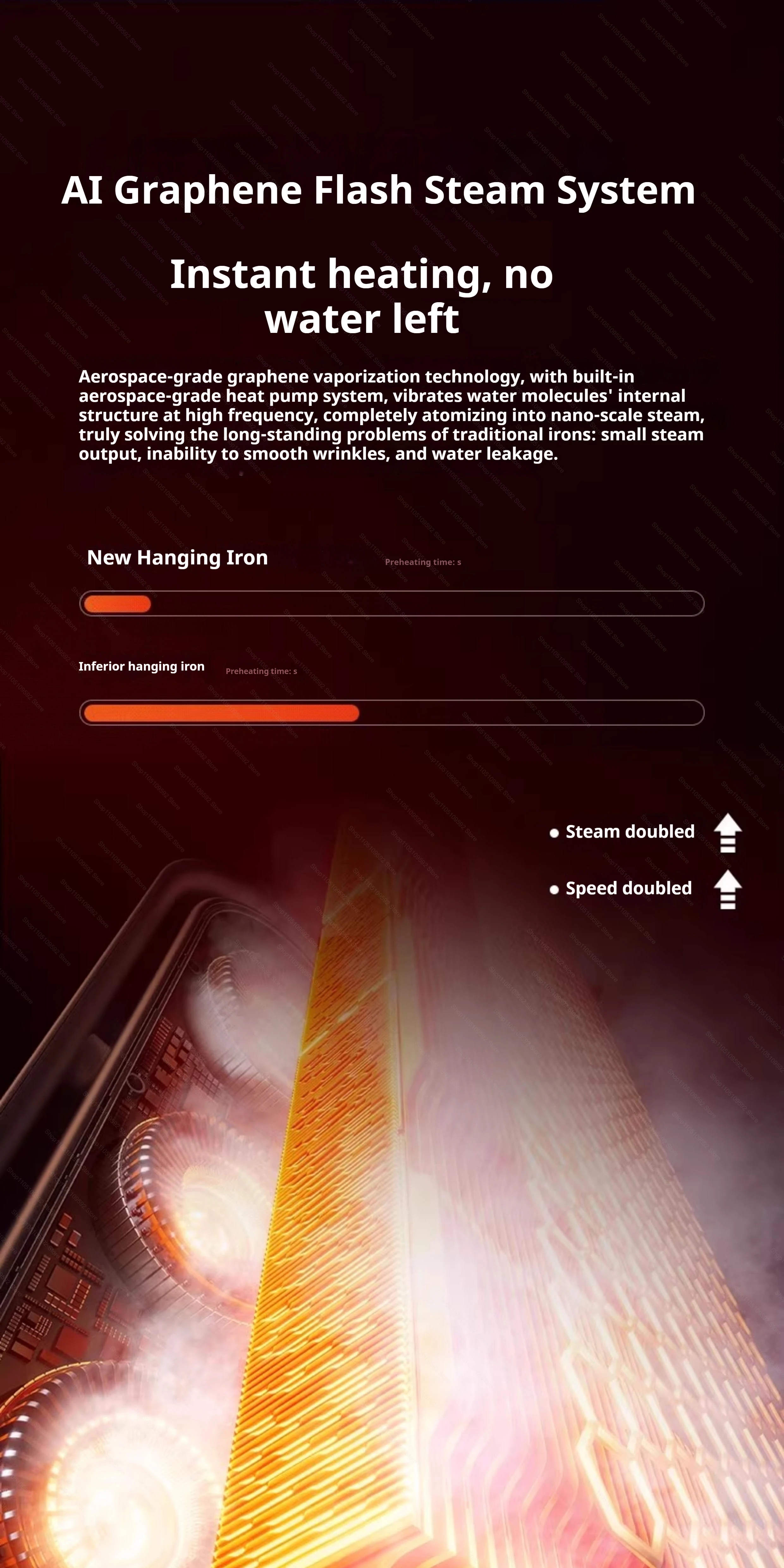 plancha de vapor portátil para ropa, Mini vaporizador portátil para ropa, máquina de prensado de tela para ropa de viaje de calentamiento rápido con hogar &raquo; plancha de vapor portátil para ropa