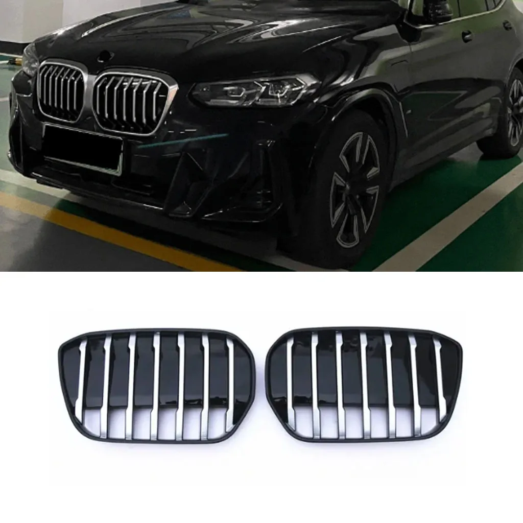 

Front Kidney Bumper Grill Facelift For Bmw G08 iX3 2020 2021 2022 2023 Tuning Racing Grilles Gloss Black Grille Car Accessories