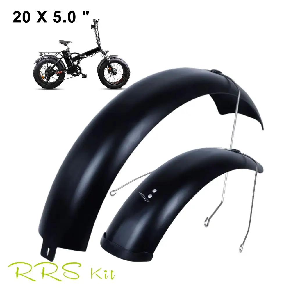 Bicycle Front Fenders 20 X 5 Inch Snow Accessories Wings Electric Bike