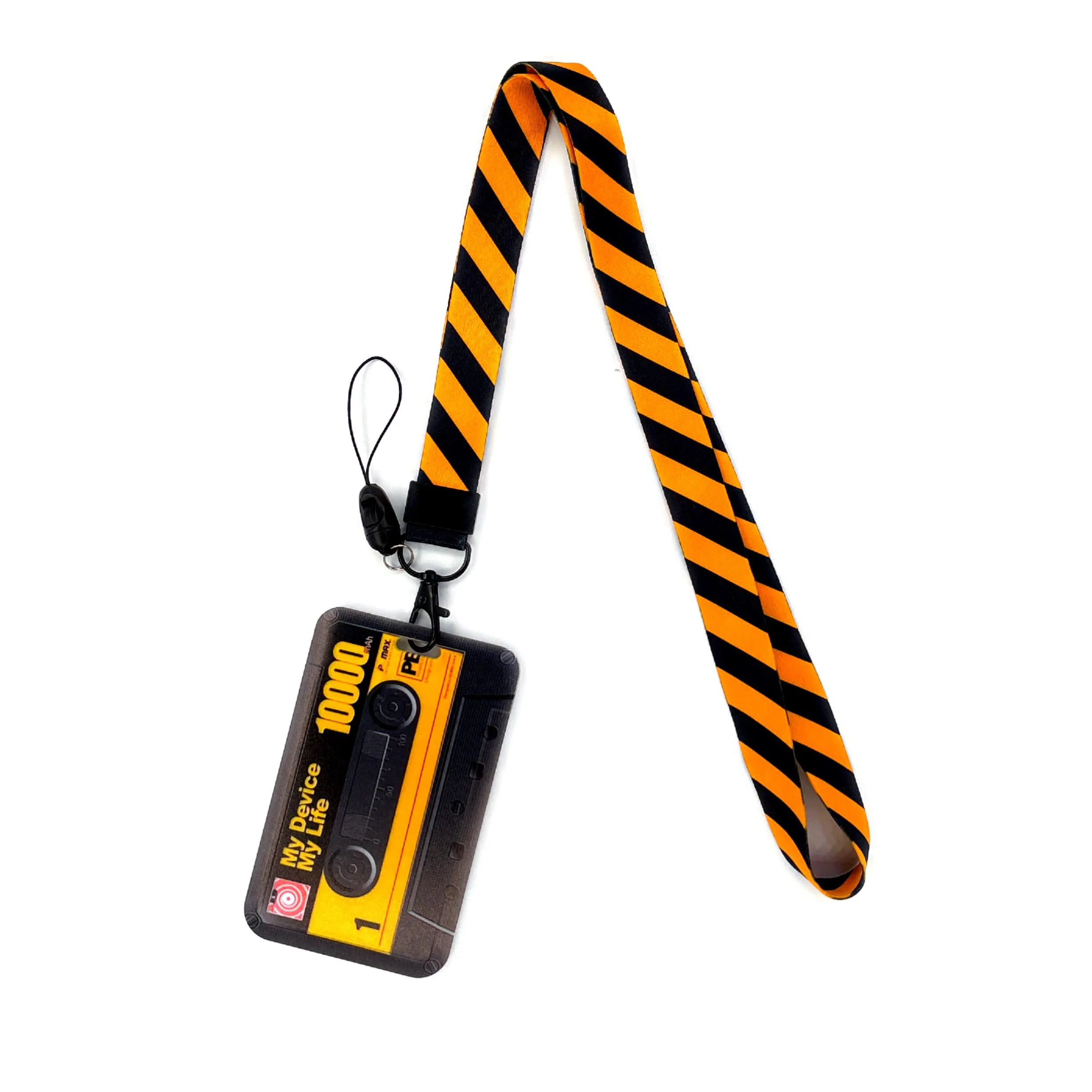Versatile Card Holder Lanyard with Protective ID Badge and Credit Card Case