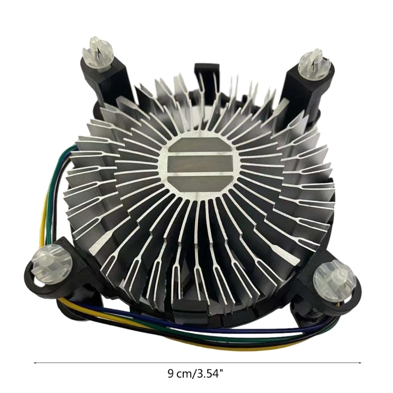 CPU 공기 냉각기 고성능-LGA 775 Dropship용 CPU 공기 라디에이터 유압 베어링