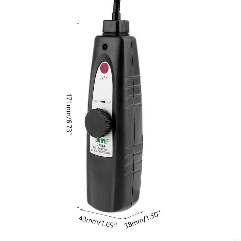 P9FB Ultrasonic Leak Detector Gas Air Water Fluid Pressure Vacuum Leaks Tester Tool