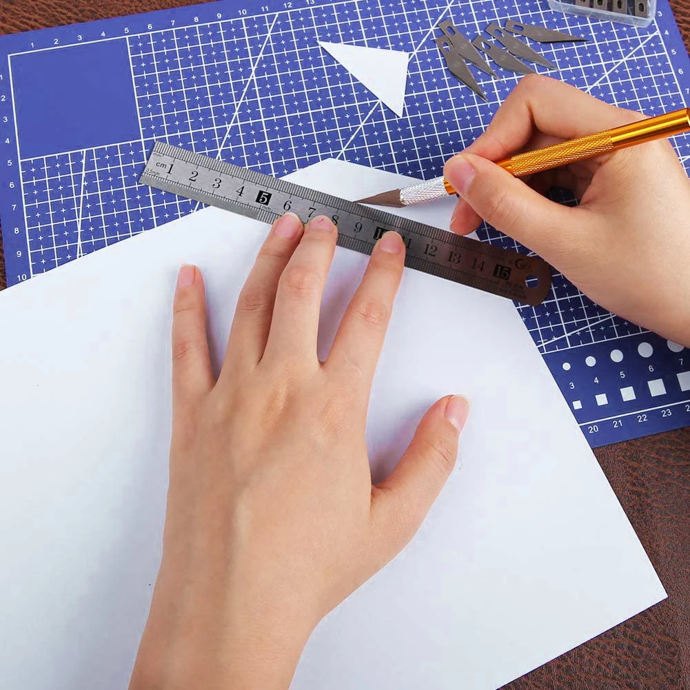 PVC Cutting Mat Pad Patchwork Cut Pad DIY Handmade Self-healing Cutting Plate Self-healing Cutting Plate Art Tool Kits 1