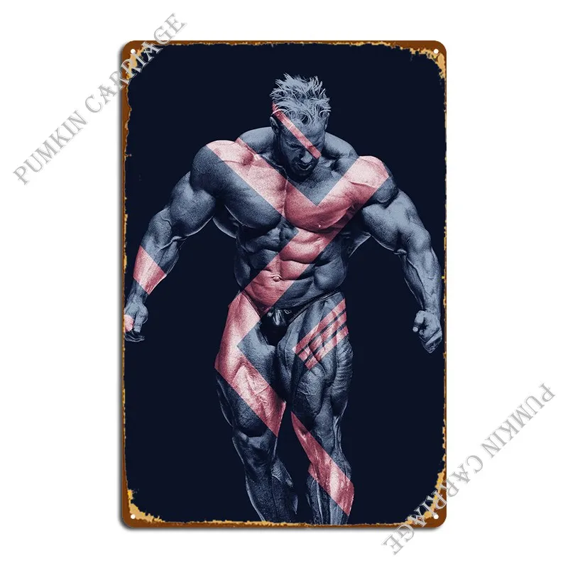 

Jay Cutler Bodybuilder Metal Plaque Poster Funny Club Cinema Wall Cave Tin Sign Poster