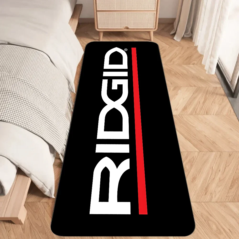Ridgid logo Floor Mat Graphic Printed Flannel Doormats for Bathroom Kitchen Entrance Carpet Home Decor 2
